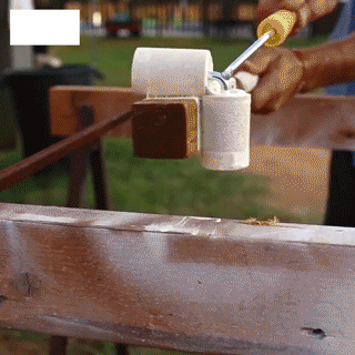 Double Paint Roller Brush