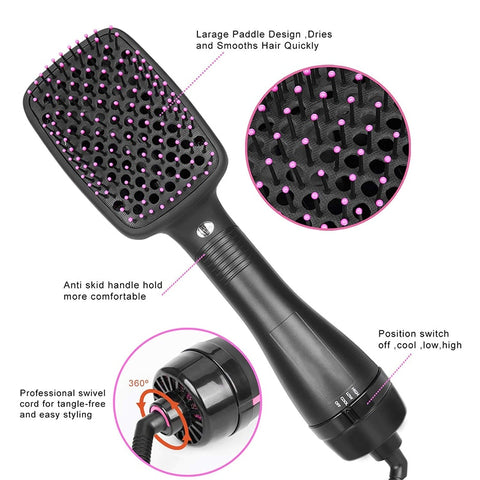 Multifunction Lonic Hair Dryer Brush